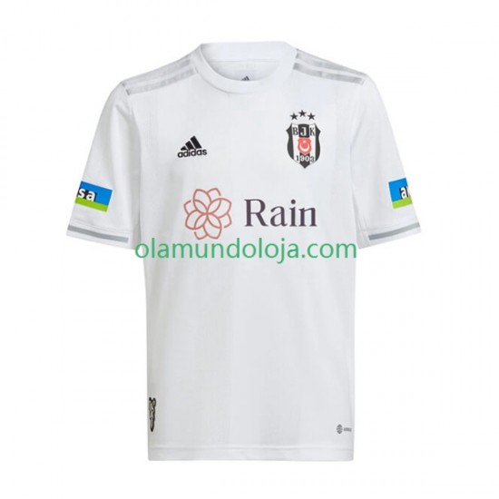 Camisola Besiktas Homem Equipamento Primeiro 2022-2023 Manga Curta
